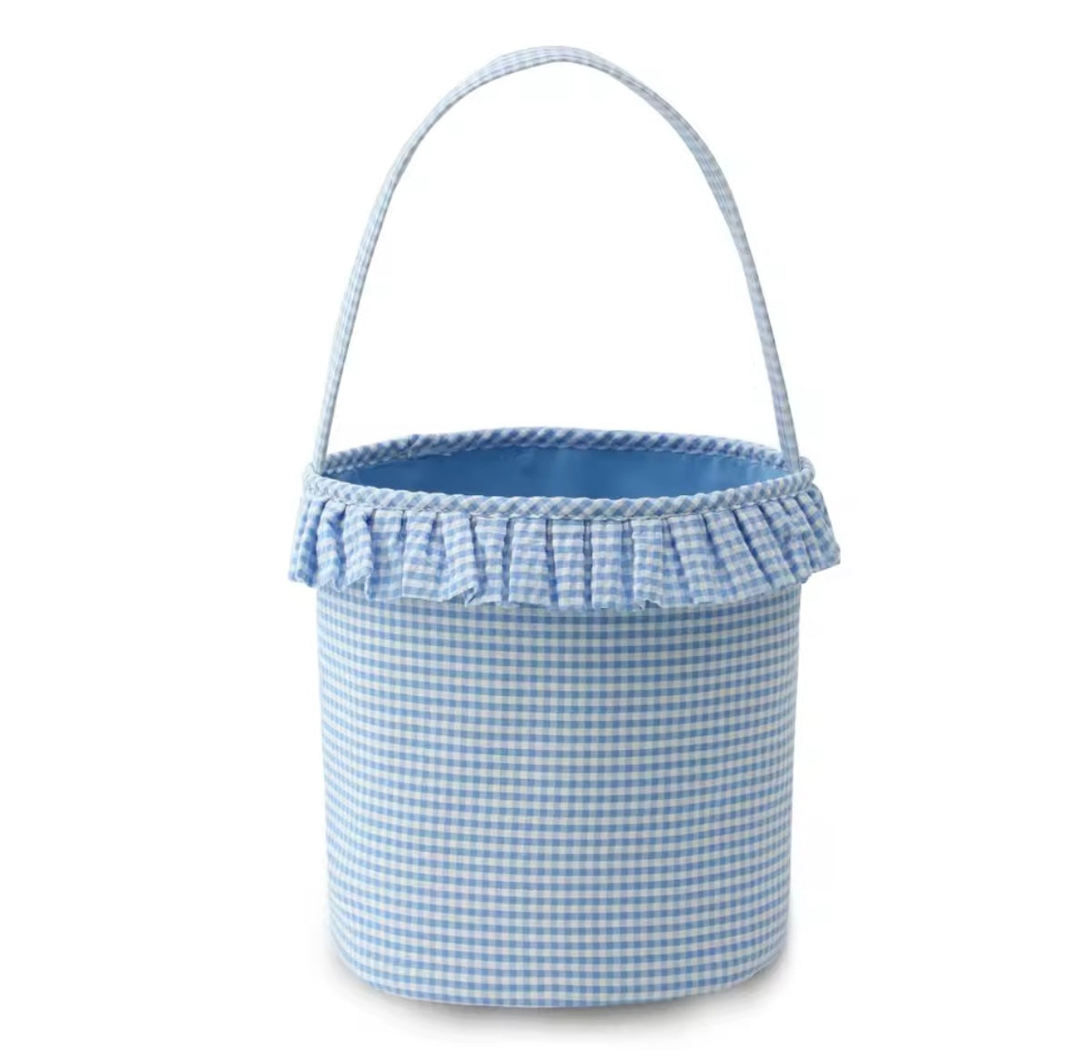 Gingham Halloween Buckets