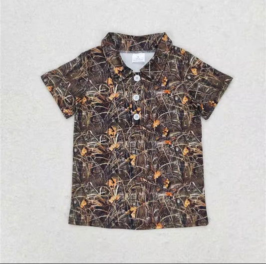 Camo Boys Polos