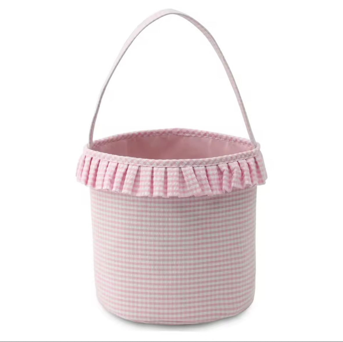 Gingham Halloween Buckets