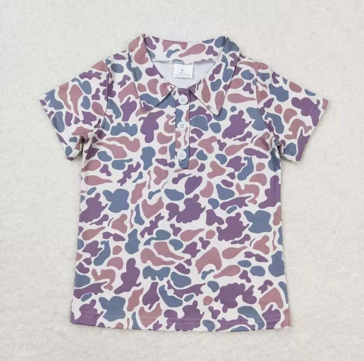Camo Boys Polos