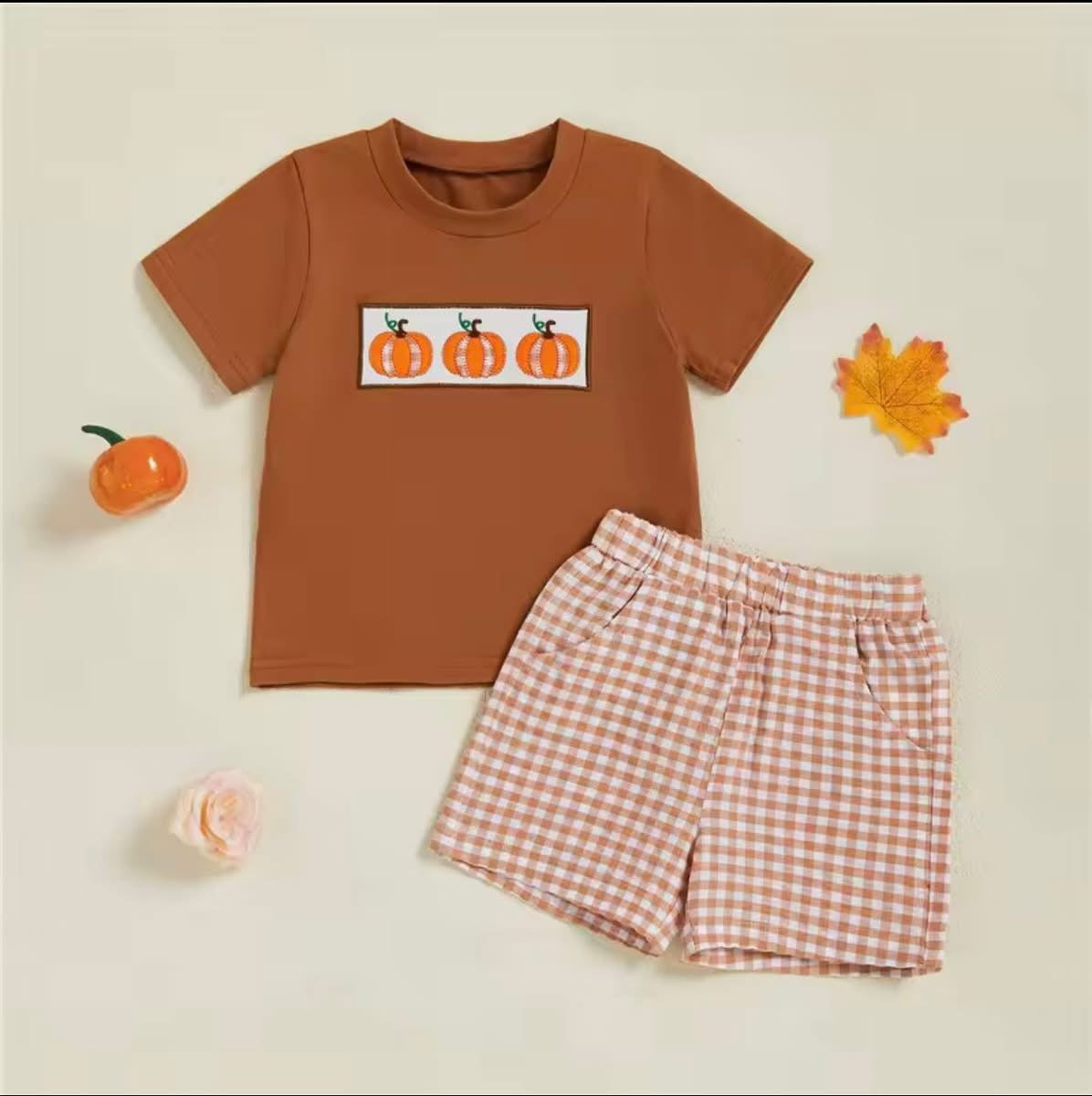 Pumpkin Short Sets