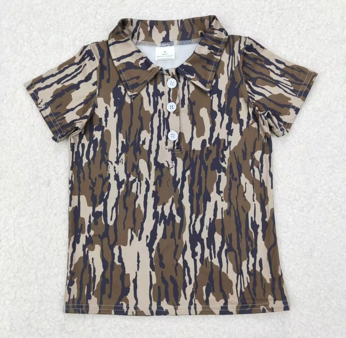 Camo Boys Polos