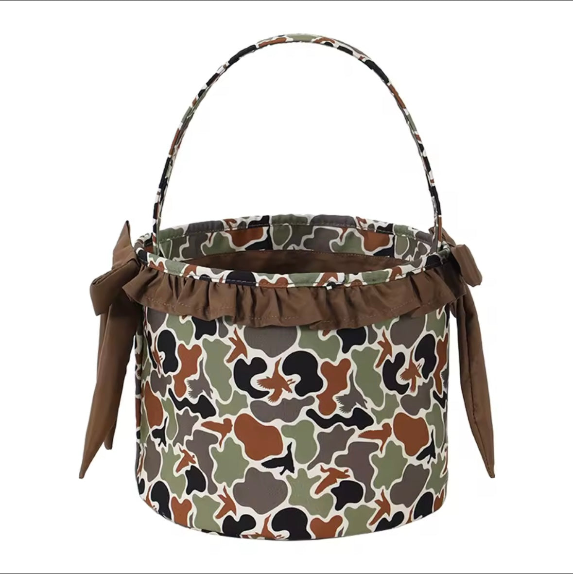 Camo Halloween Bucket