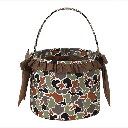 Camo Halloween Bucket
